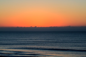 Dawn brought some beautiful color to the sky off Ocean Isle Beach, North Carolina.  December 14, 2012.